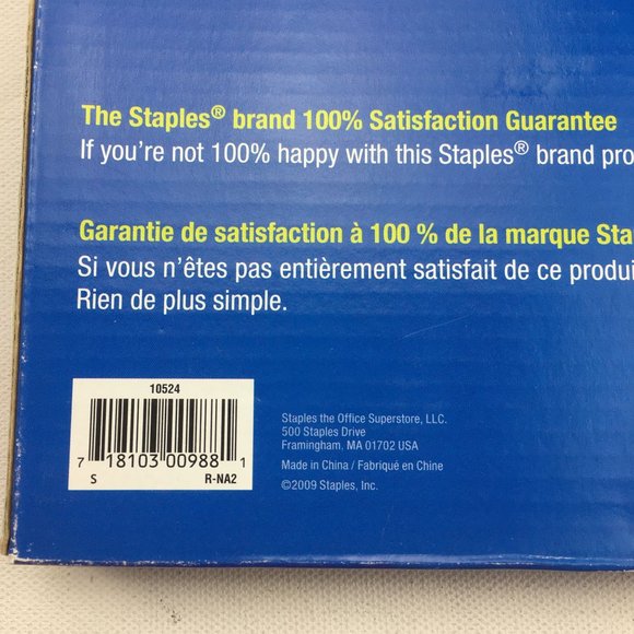 Staples Clear Sheet Protectors 100 Top Loading Letter Size 10524 - Picture 4 of 4